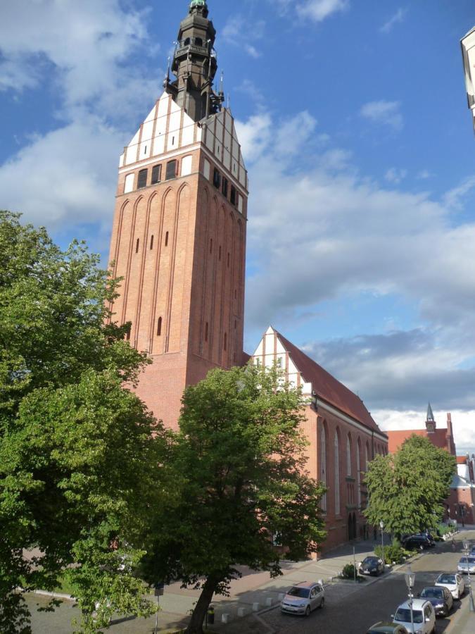 Ferienwohnung Kamienica Grand Starowka Elbing Exterior foto