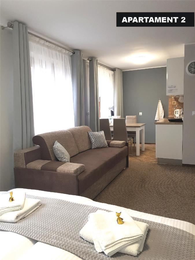 Ferienwohnung Kamienica Grand Starowka Elbing Exterior foto